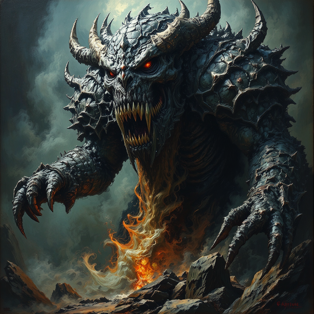 Painting of Dark Souls'