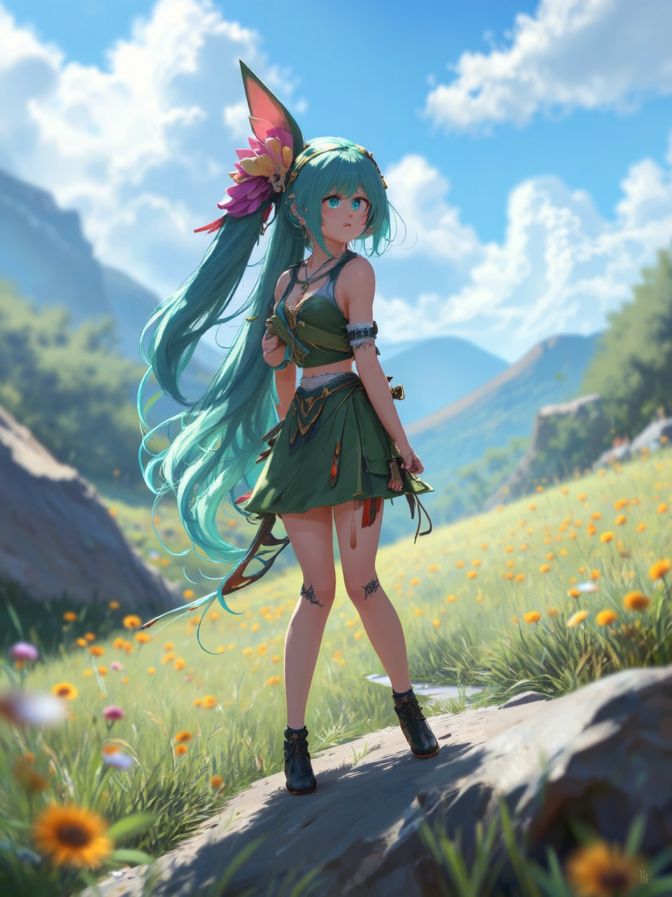 High-quality digital artwork