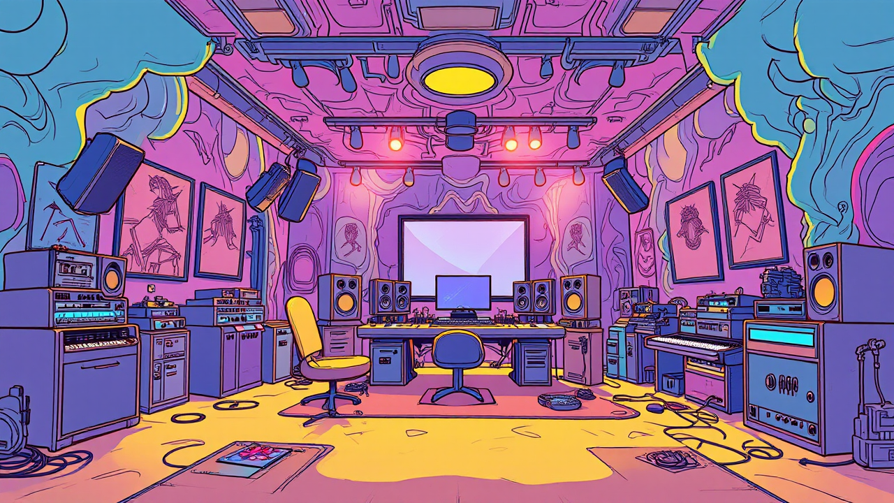 Hip hop-inspired music production