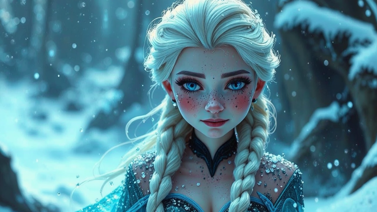 Frozen Elsa metal music