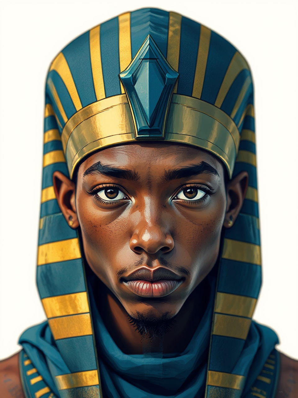 Jaden Smith's Egyptian-inspired face