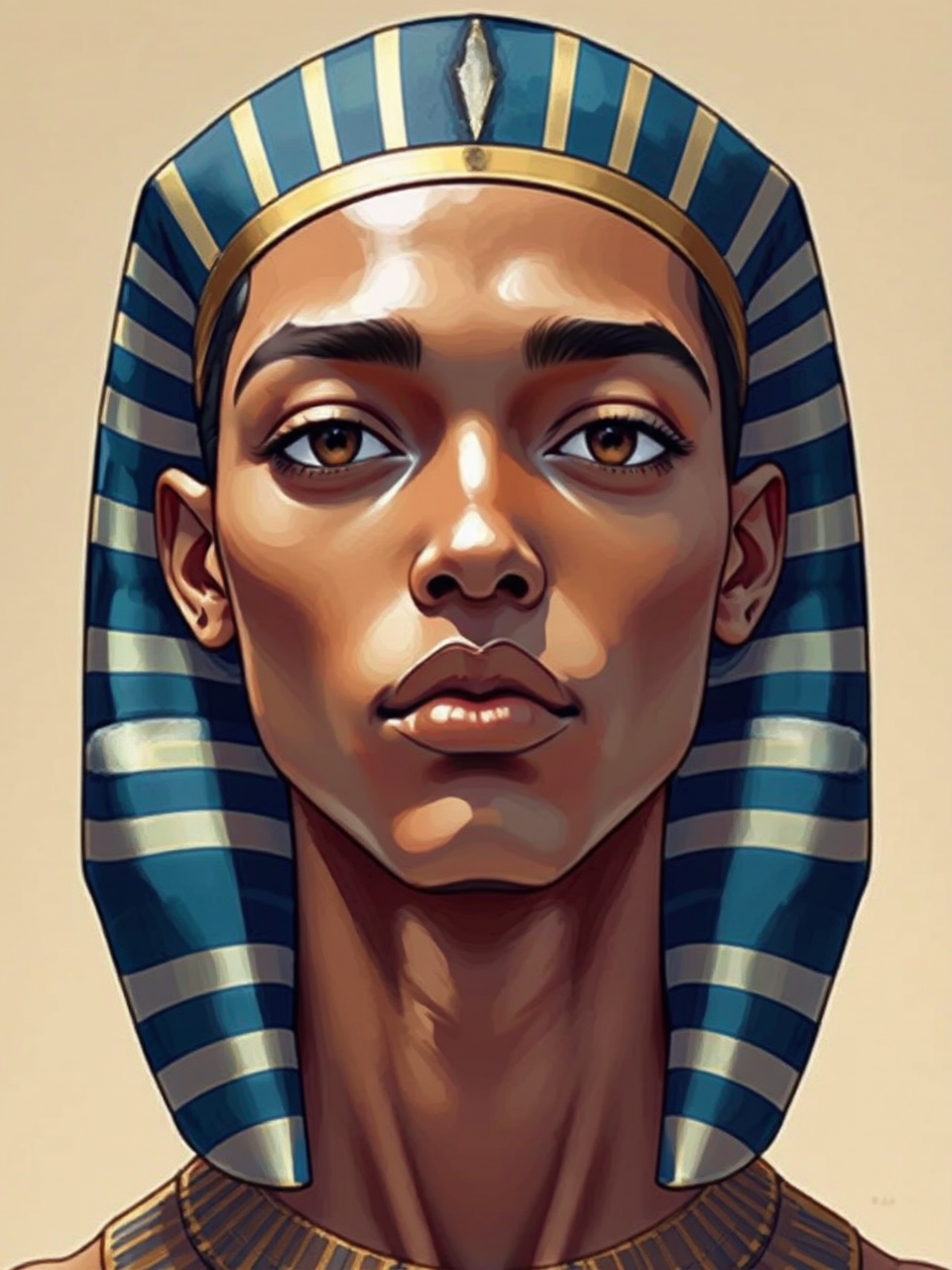 Jaden Smith's symmetrical Egyptian