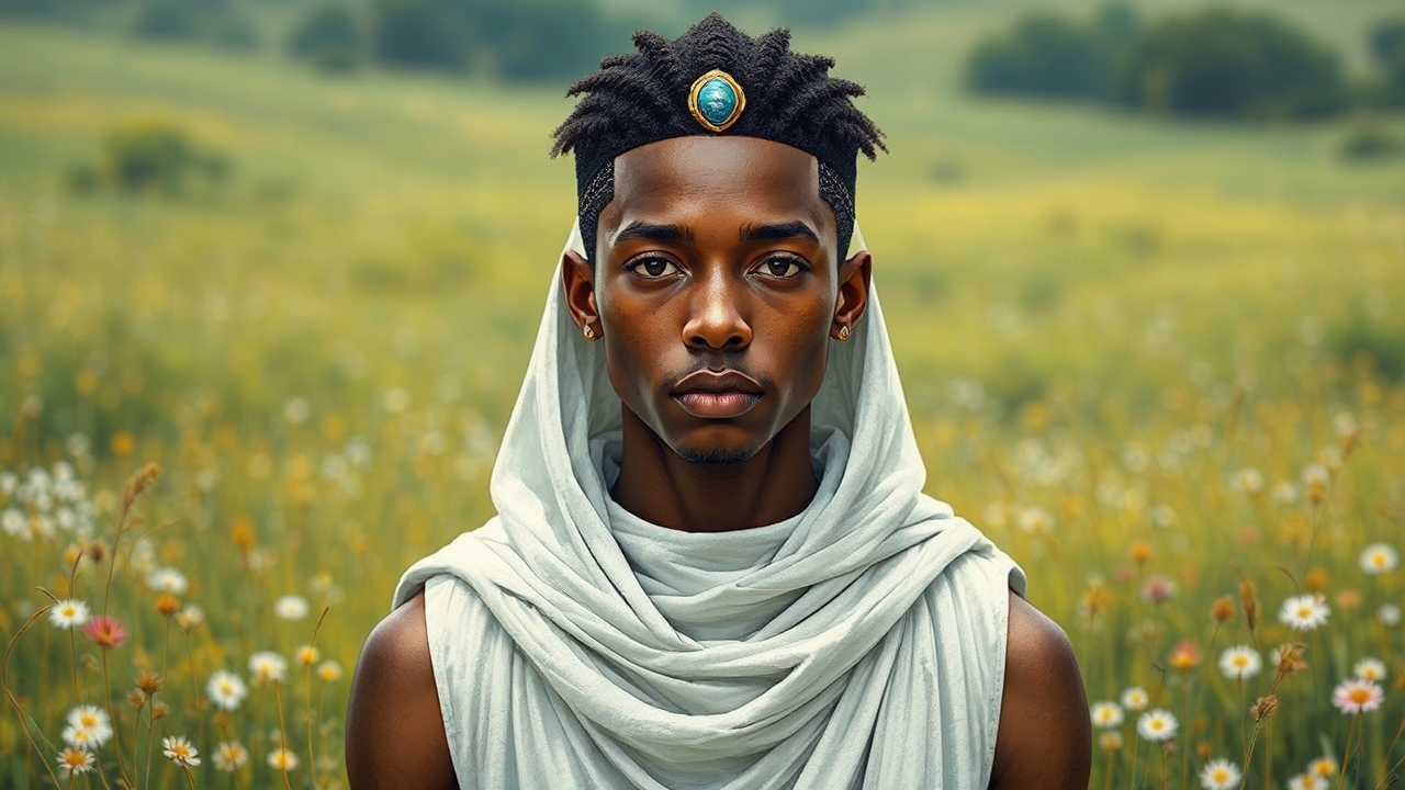 Jaden Smith in Egyptian