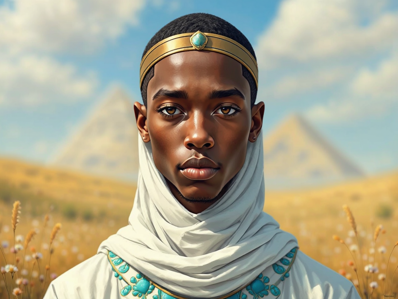 Jaden Smith in Egyptian