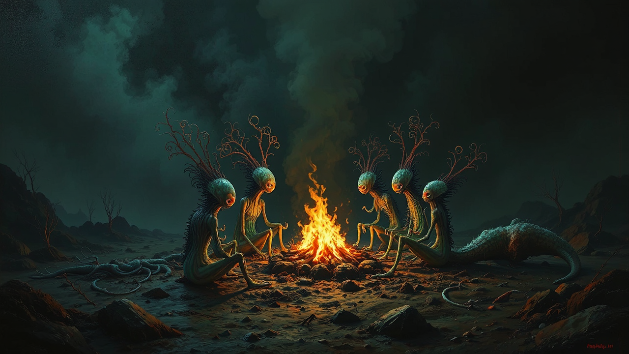 Plankton inside a humanoid