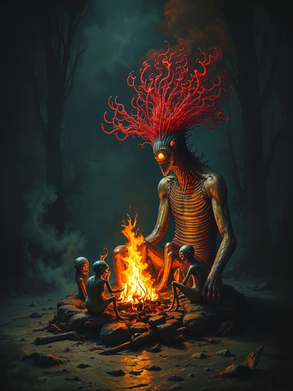 Mythical creature inside human