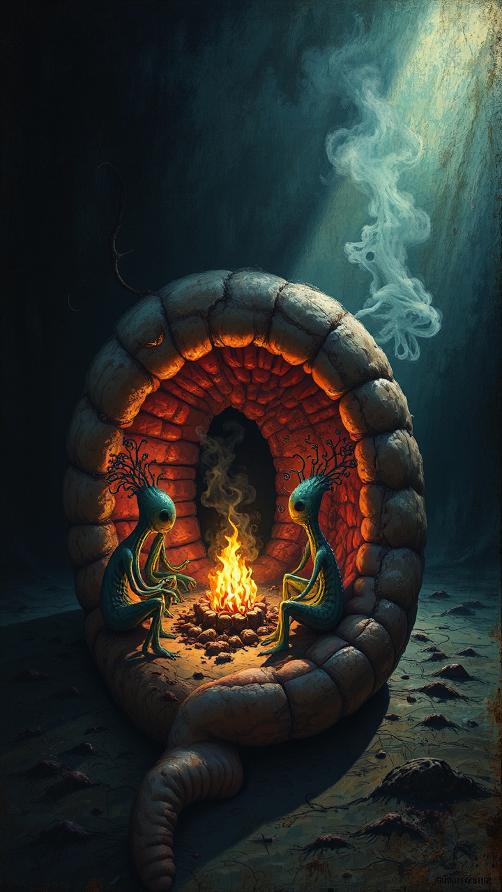 Mythical creatures in human