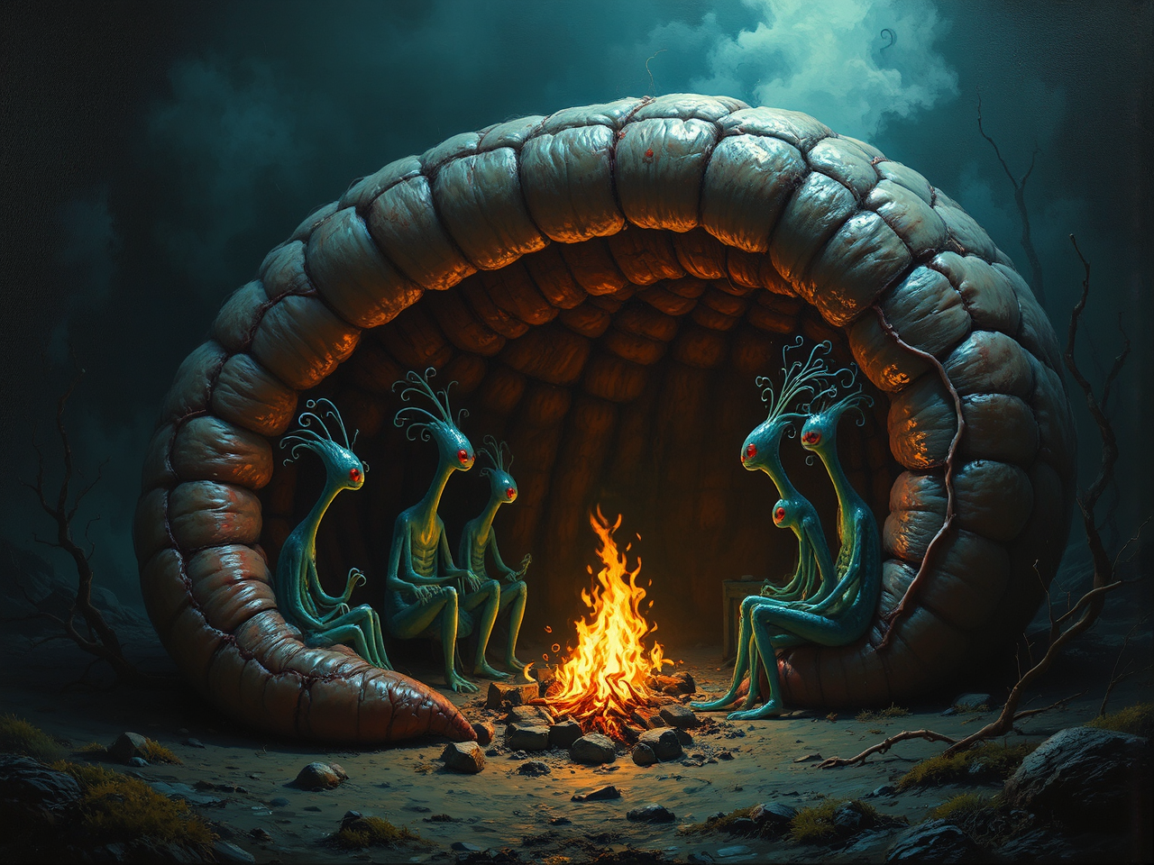 Mythical creatures in human