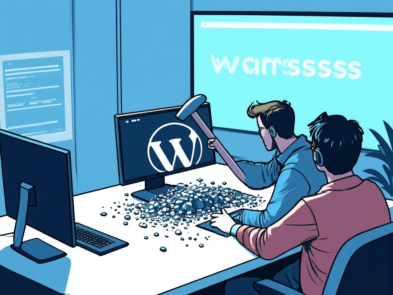 Developers smash WordPress with