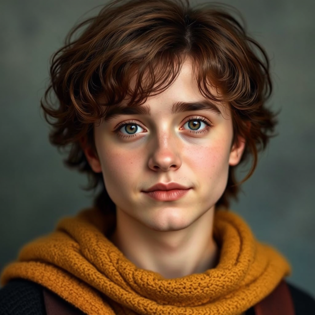 Child actor with Harry