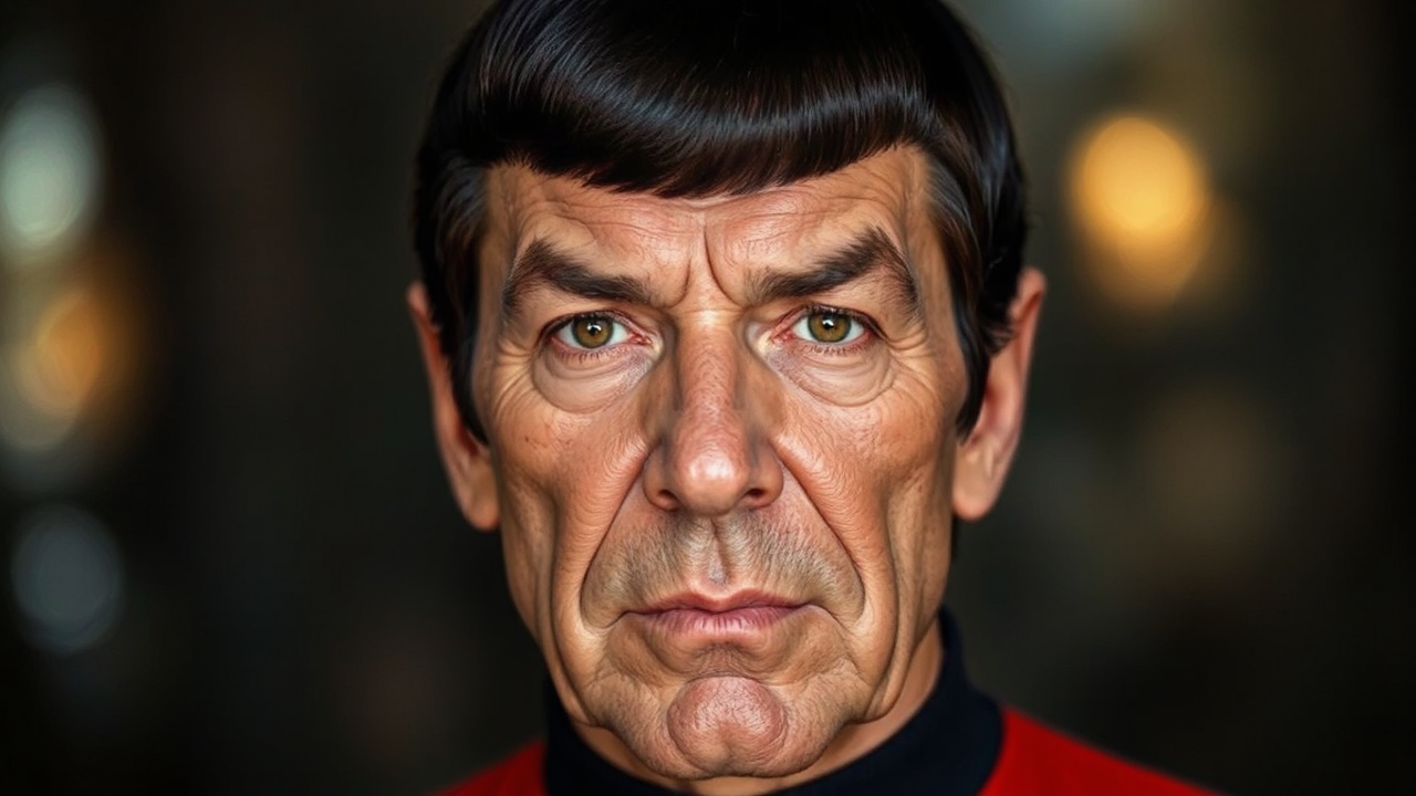 Person resembling William Shatner/Nimoy