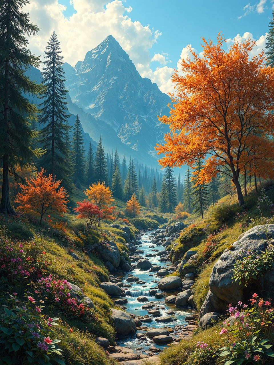 Incredibly beautiful surreal natural