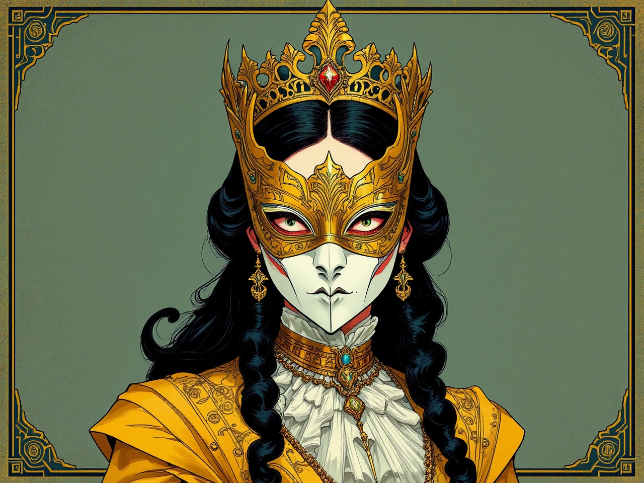 Victorian duke and masked