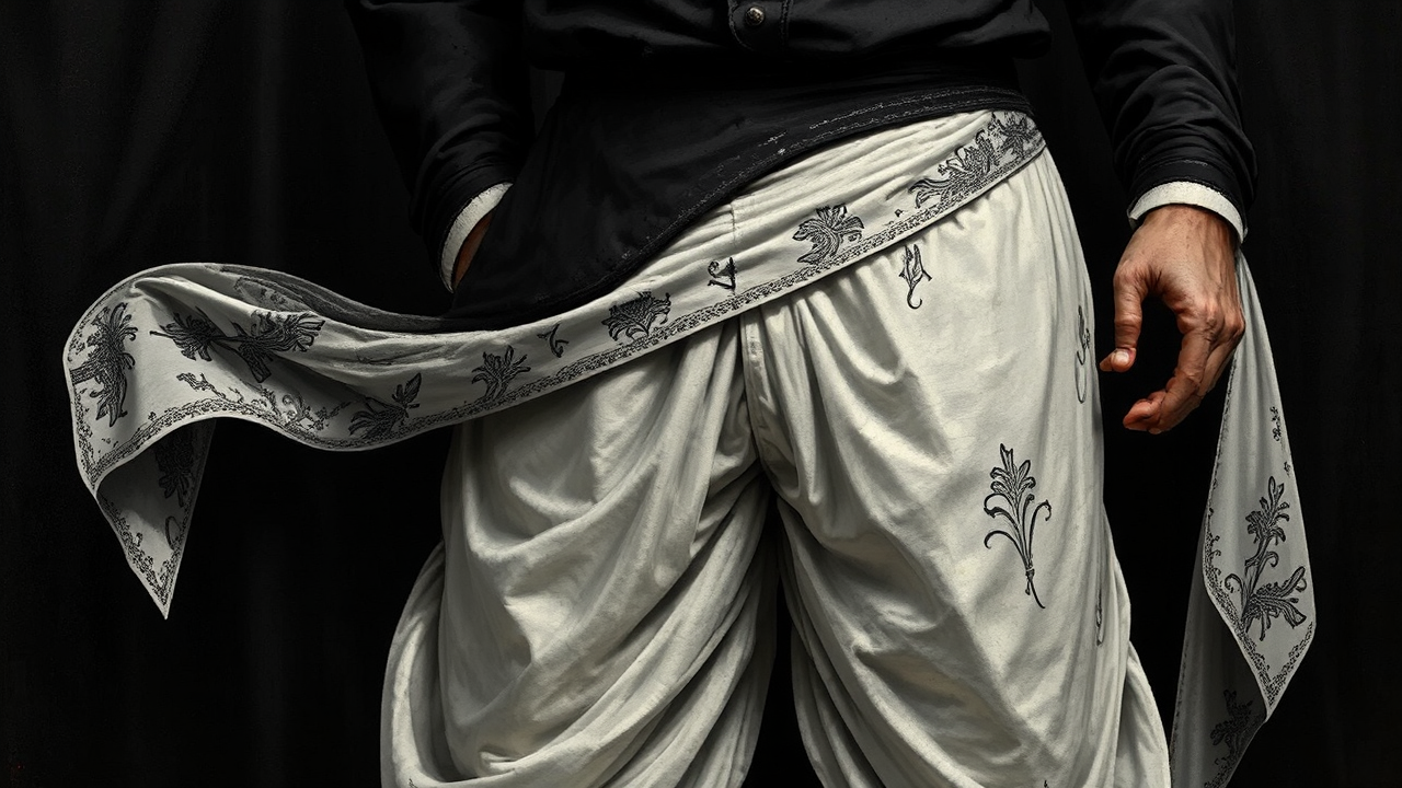 Men in elegant jodhpurs.