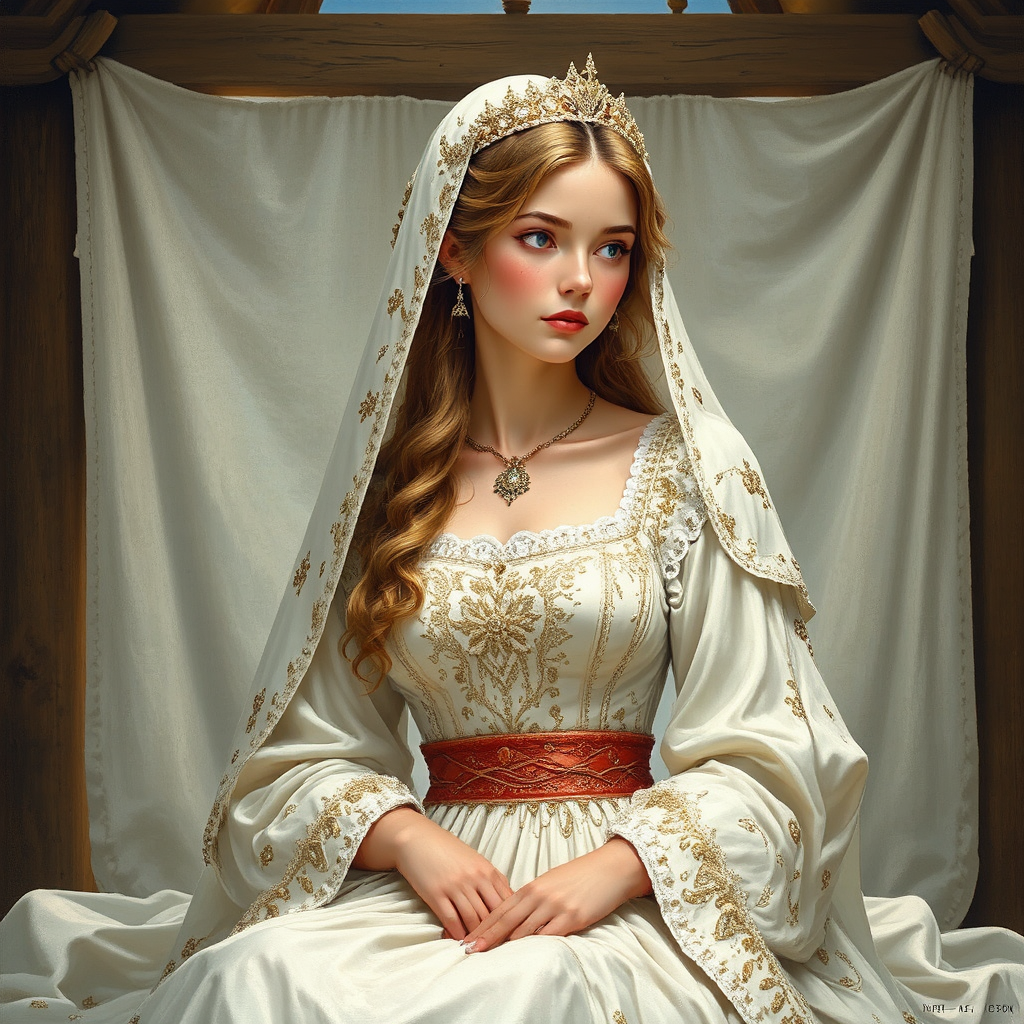 Elegant, intricately designed fabric