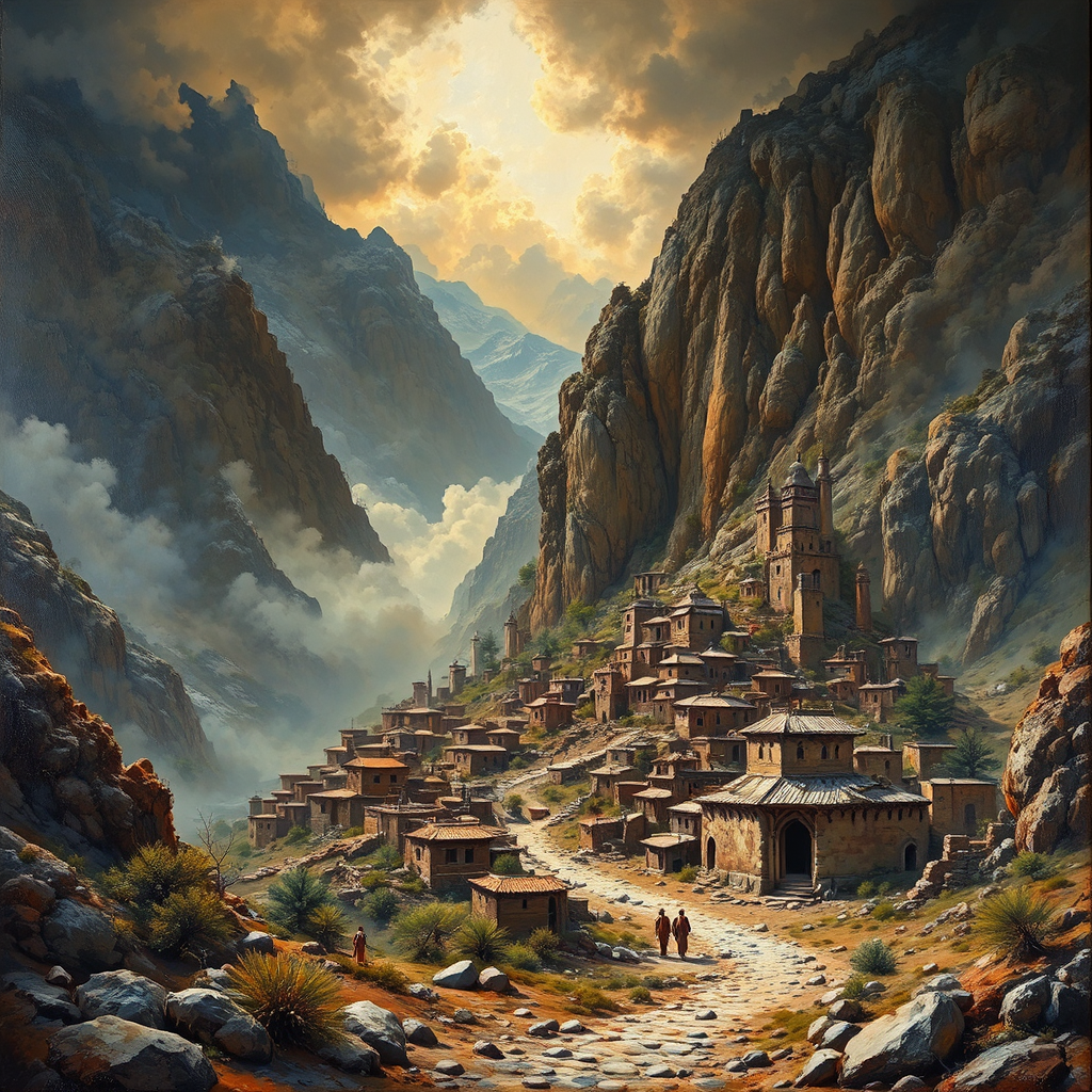 Ancient Shangri-La town in