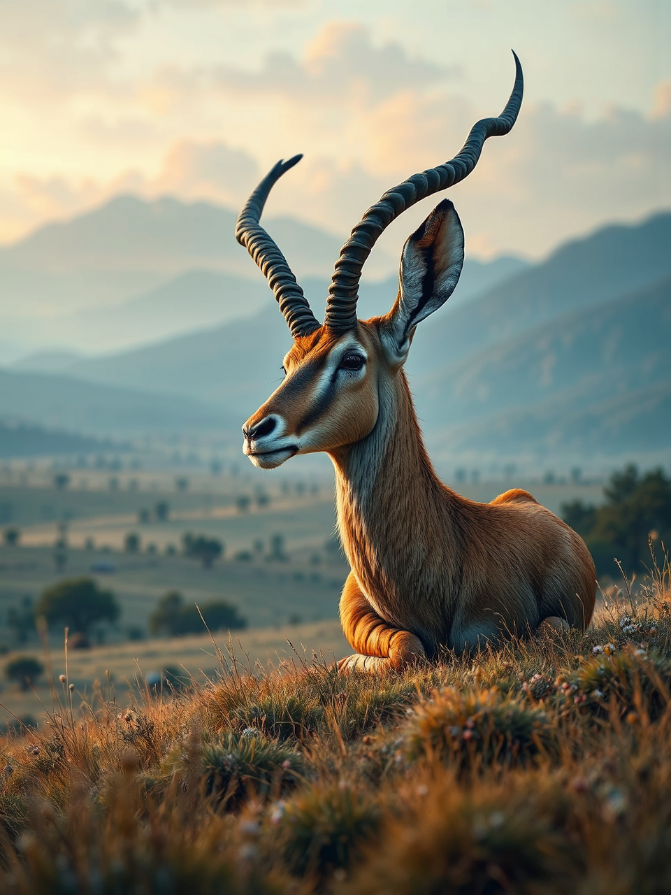 A photorealistic portrait of