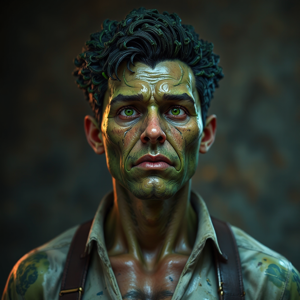 Detailed portrait of Tony