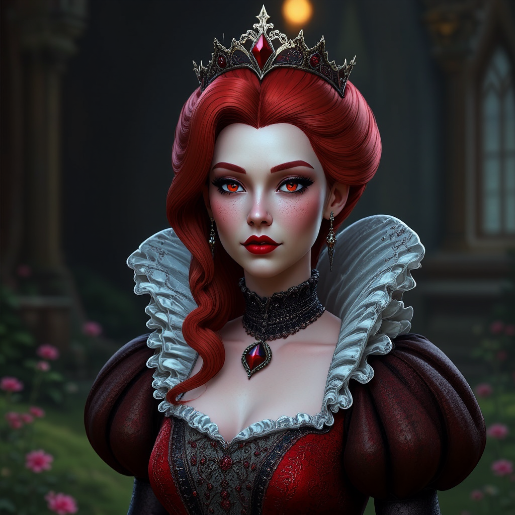 A Sims character dressed