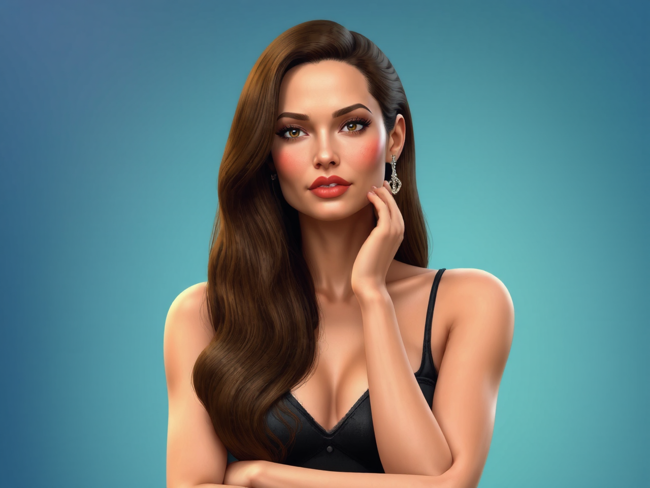 Angelina Jolie in video