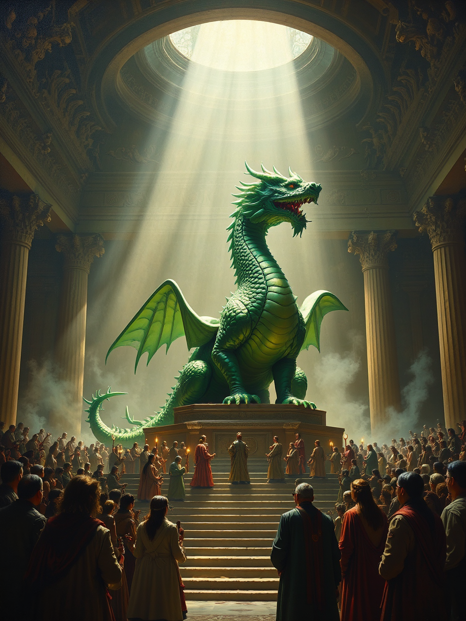 Neoclassical portrait of people