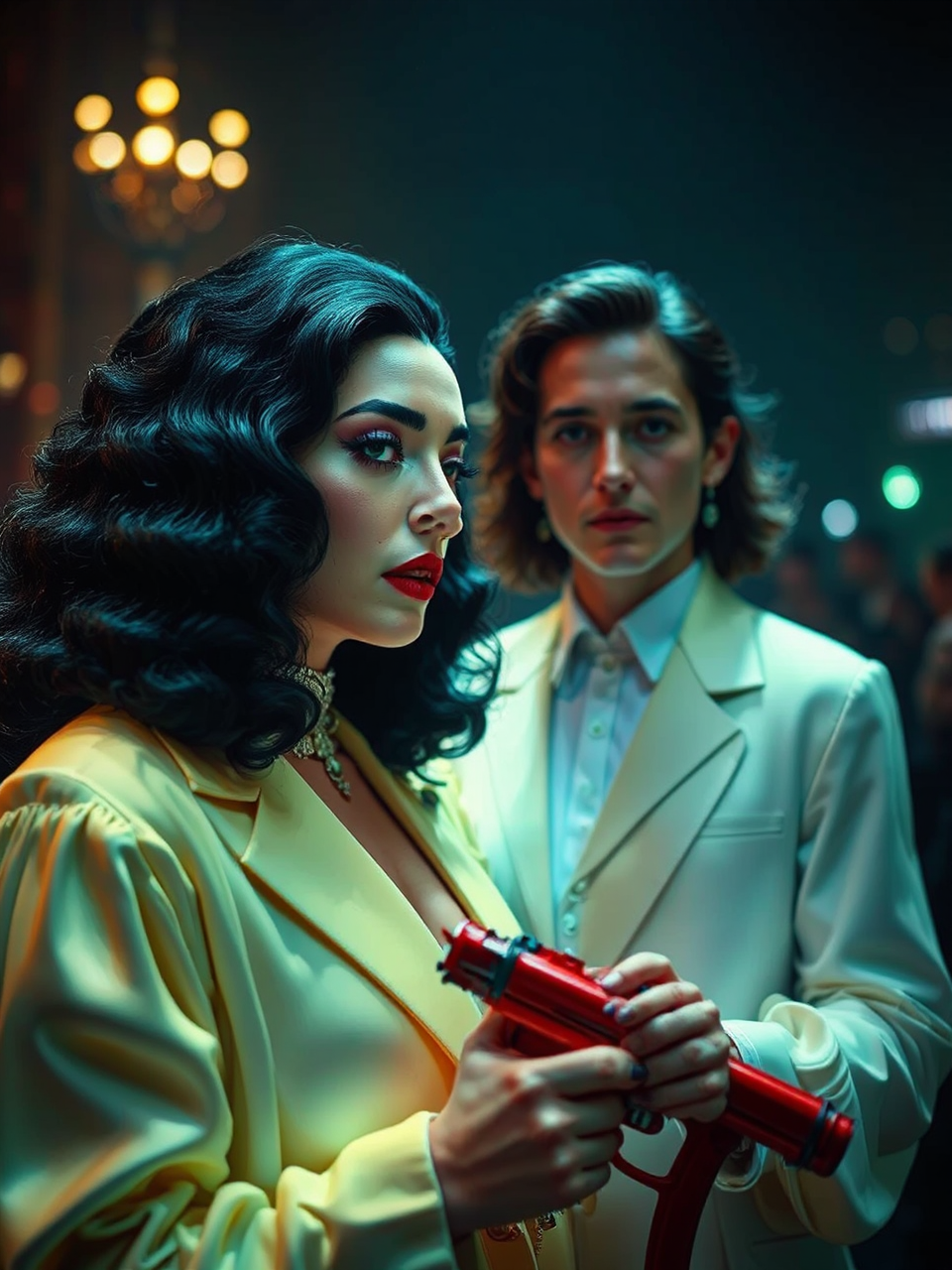 Lady Gaga and Timothée