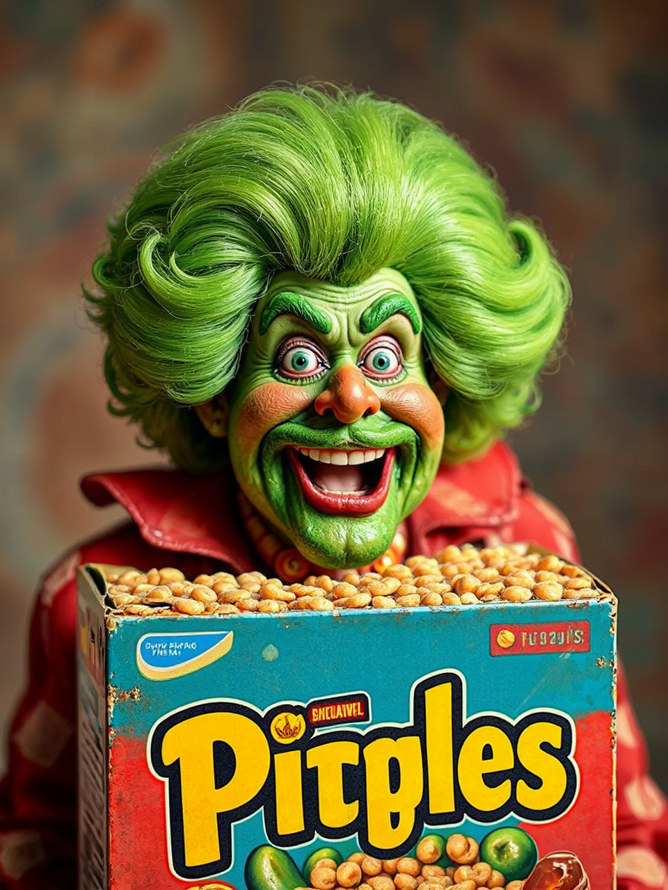 Drag queen on vintage