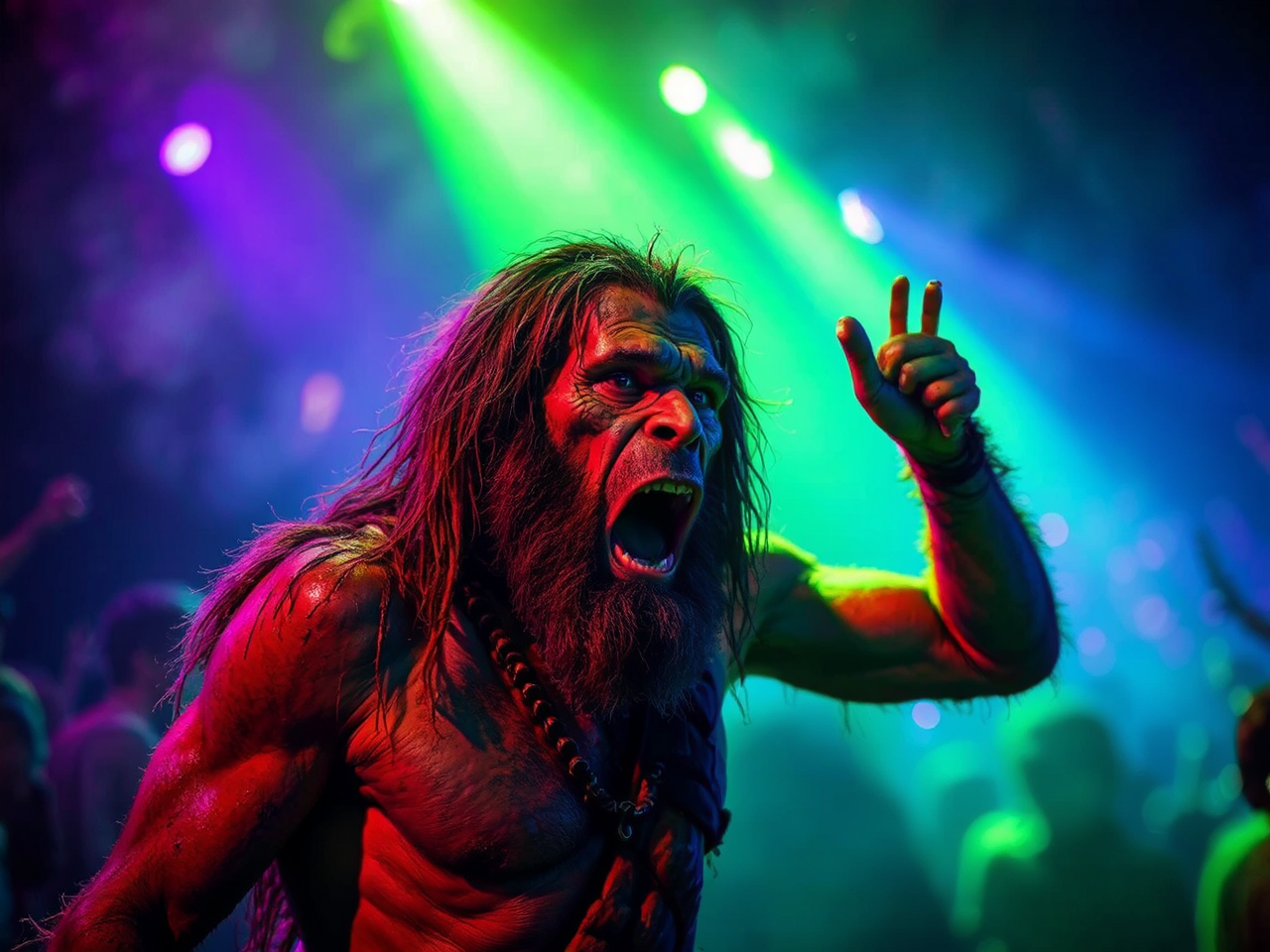 Neanderthal man at a