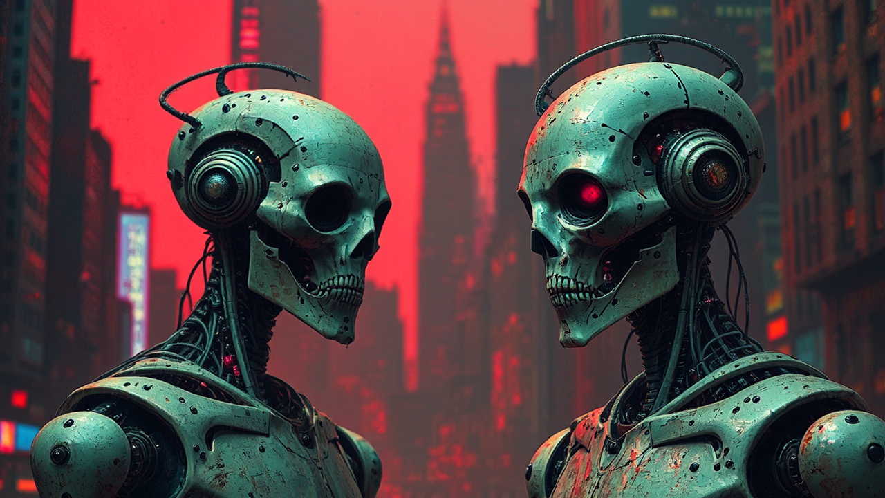 Robots invade New York