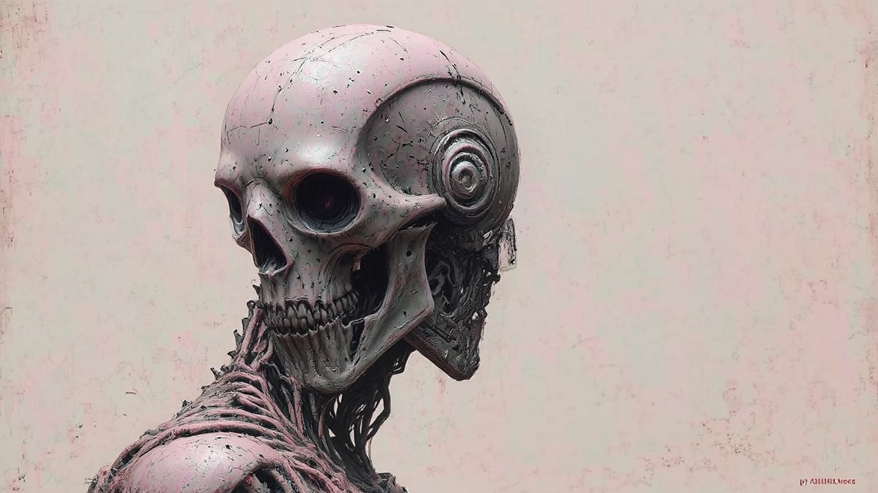 Robot with human-like facial