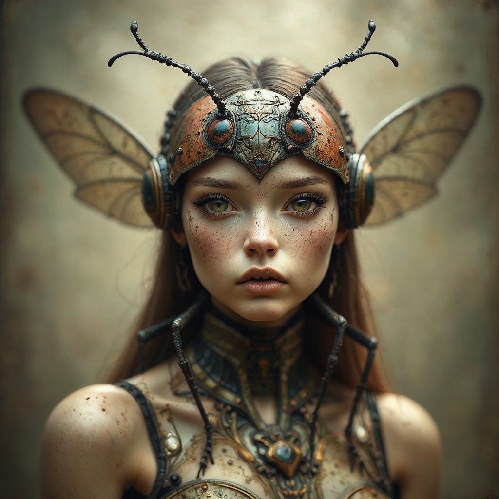 Mechanical insect in a