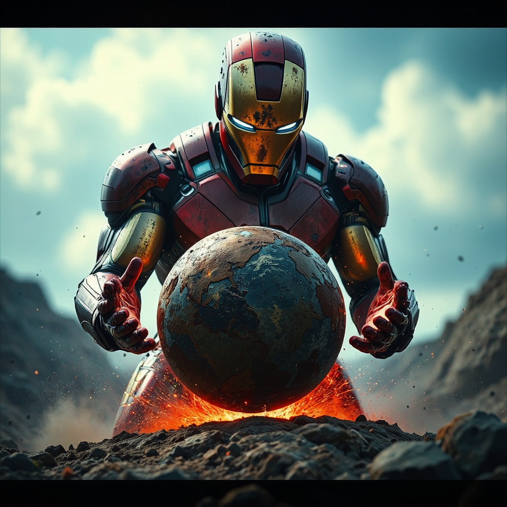 Iron Man stops massive