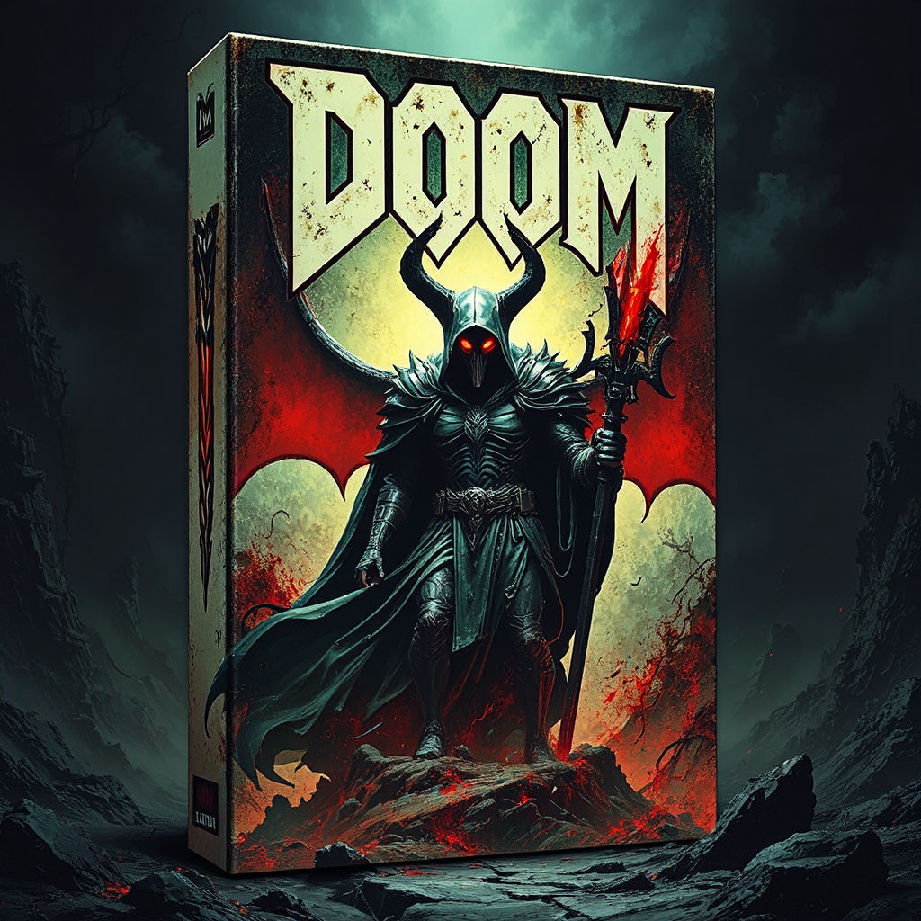 Box art featuring HellKnight.