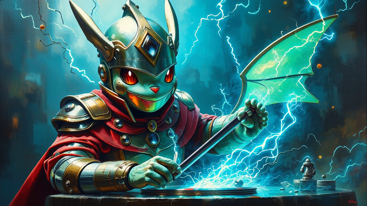 Electrode Pokémon wearing Master