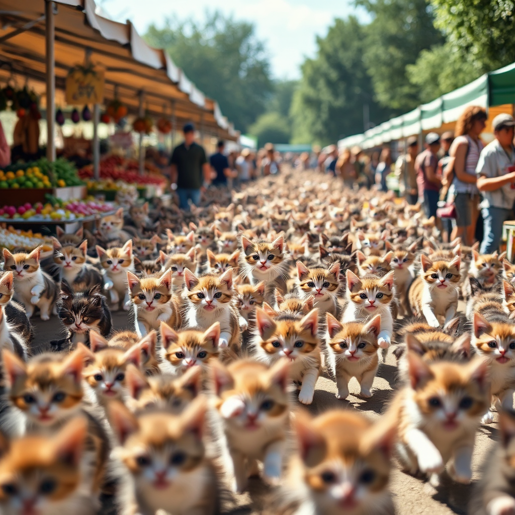 Kittens rampage at Sunday