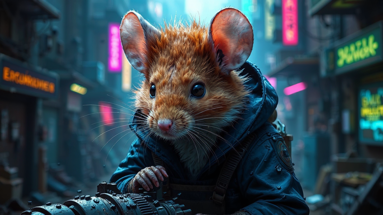Mouse mechanic in cyberpunk