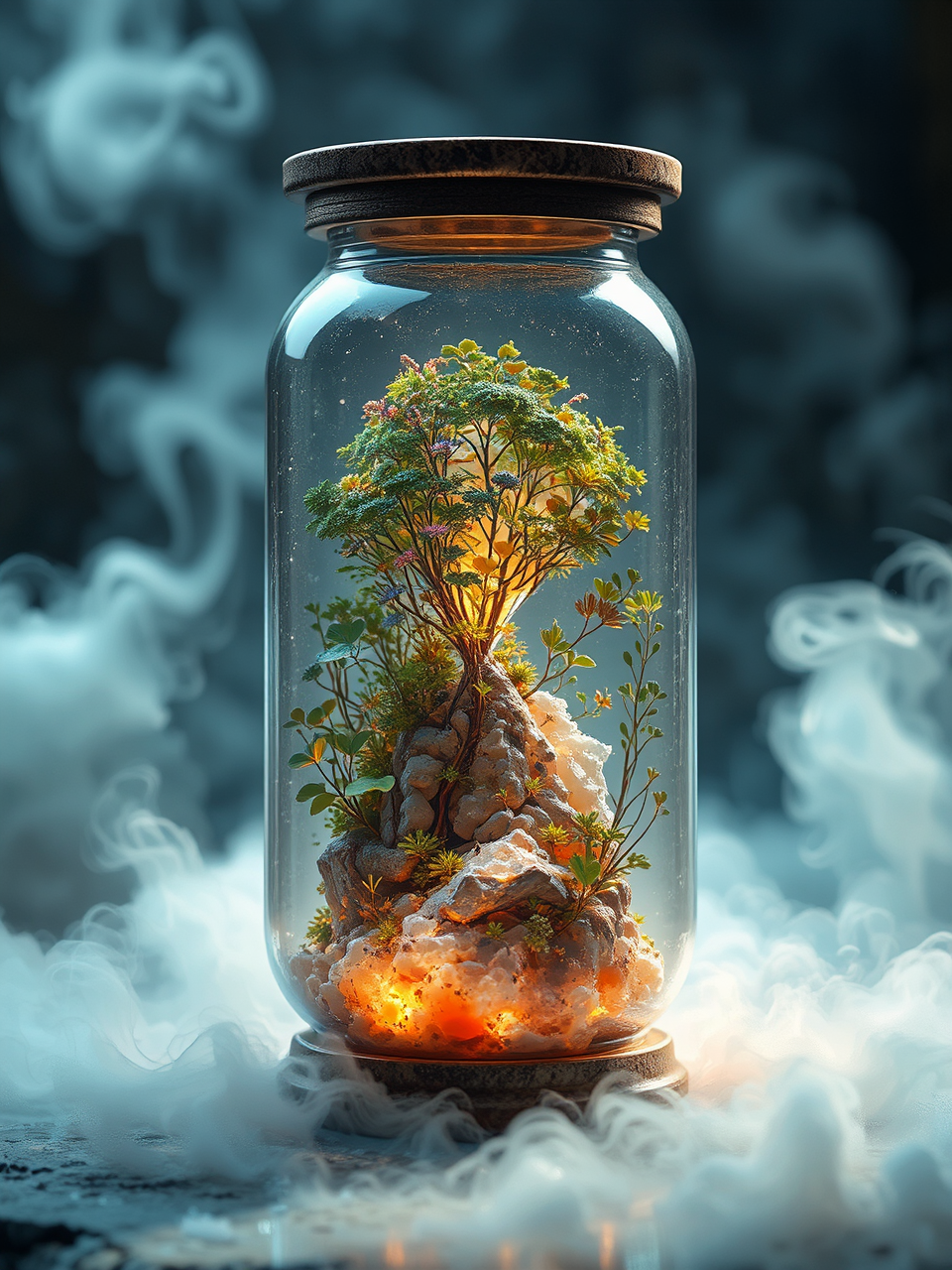 A serene and detailed