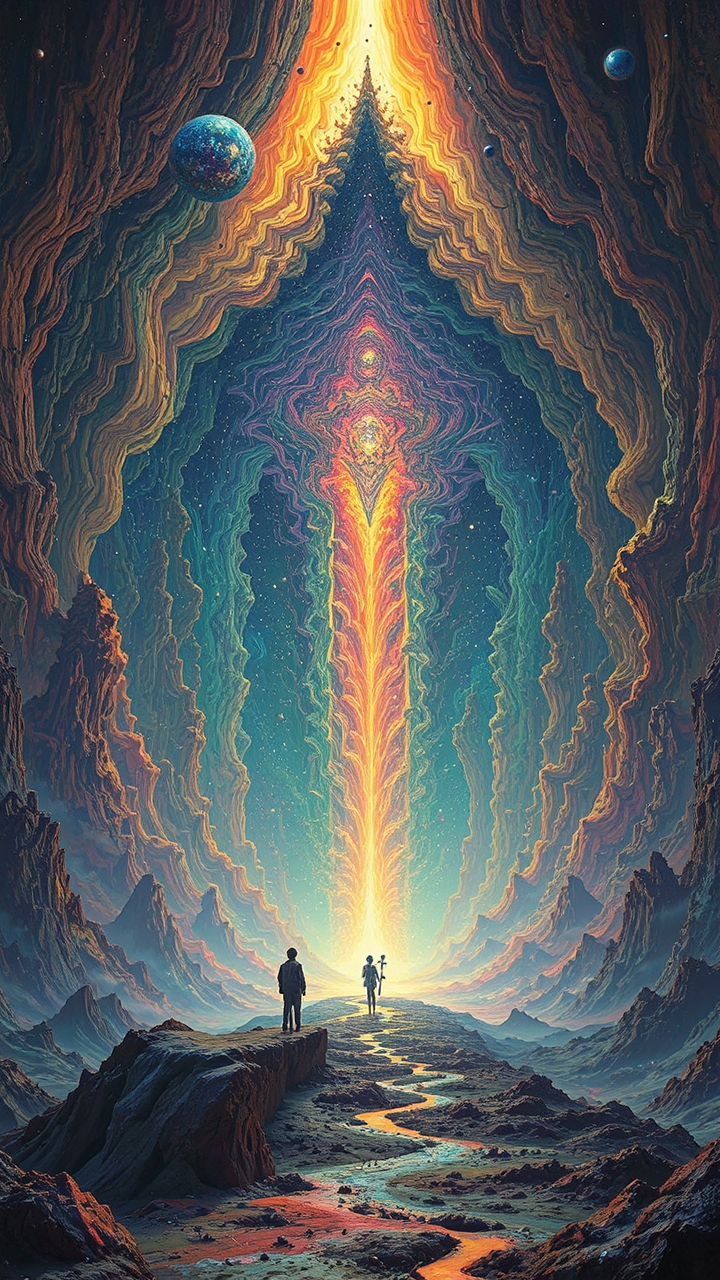 Mandala-like patterns in a