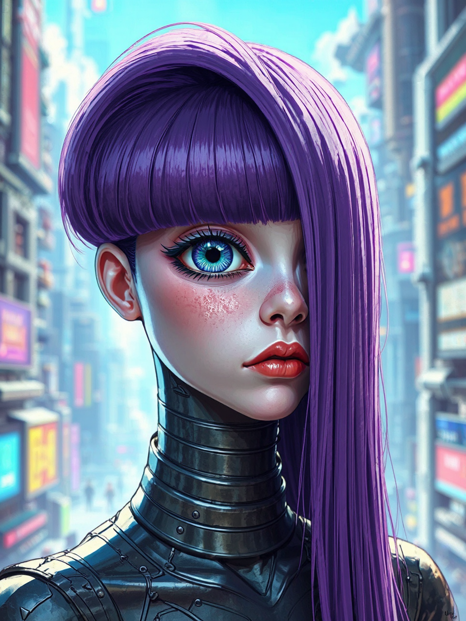 Portrait of Leela in