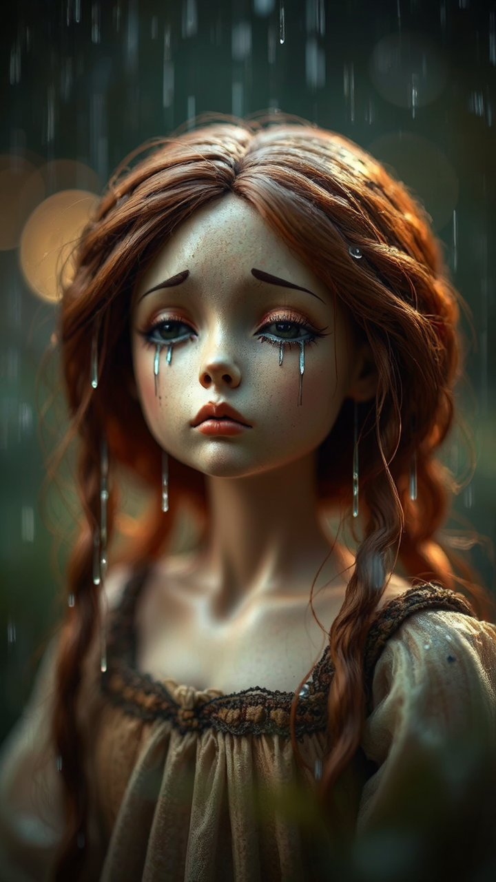 Portrait of woman in