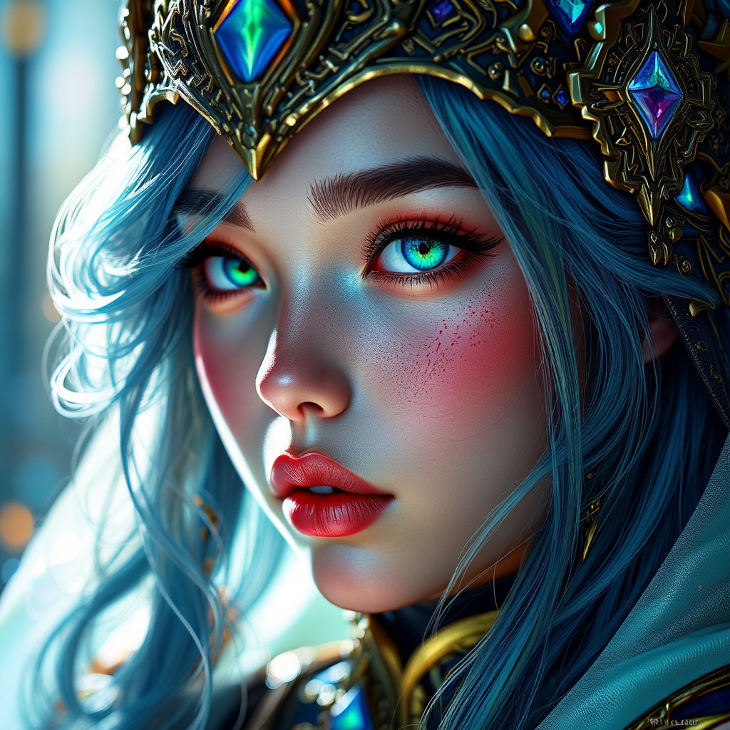 Lawful good female mech