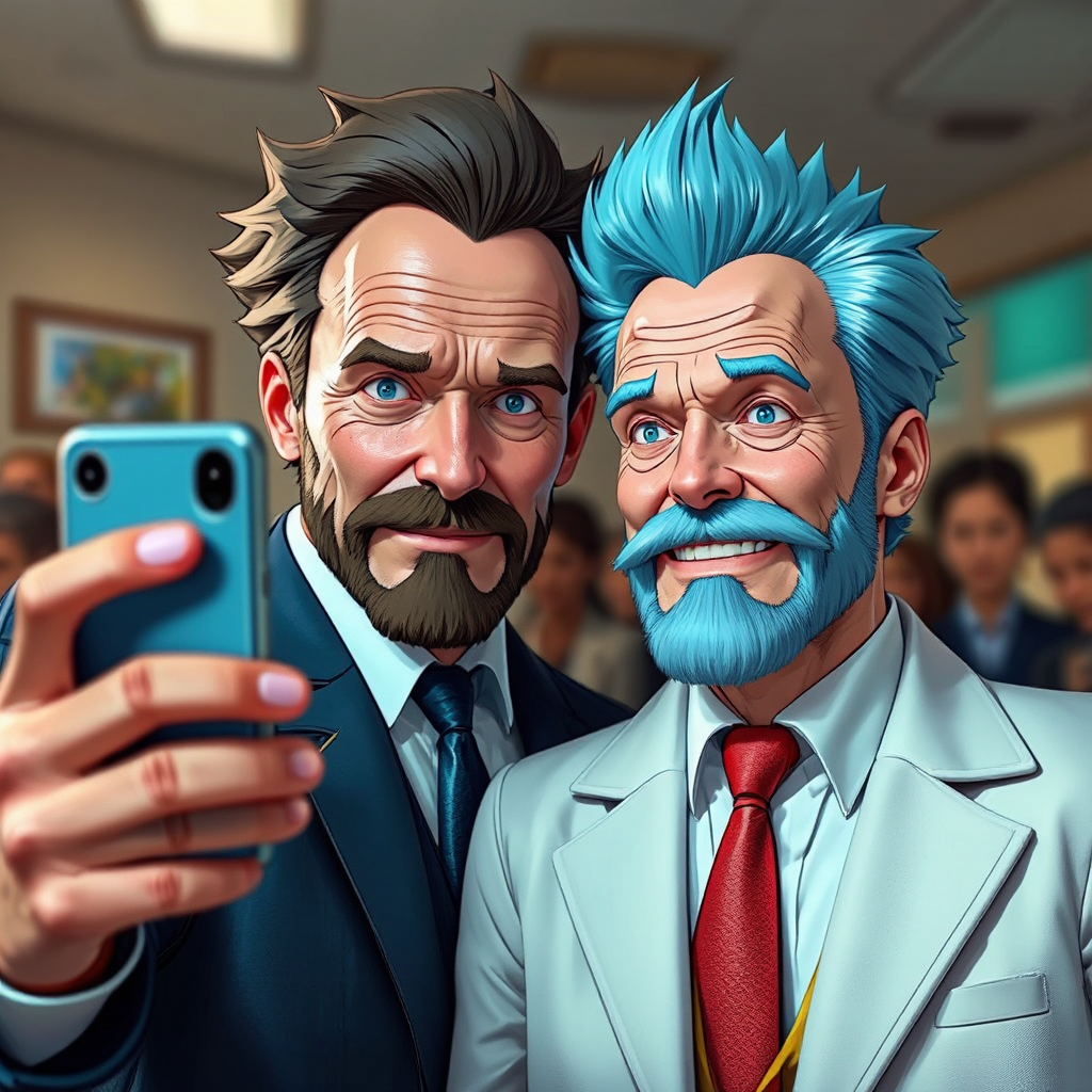 Walter White and Phoenix