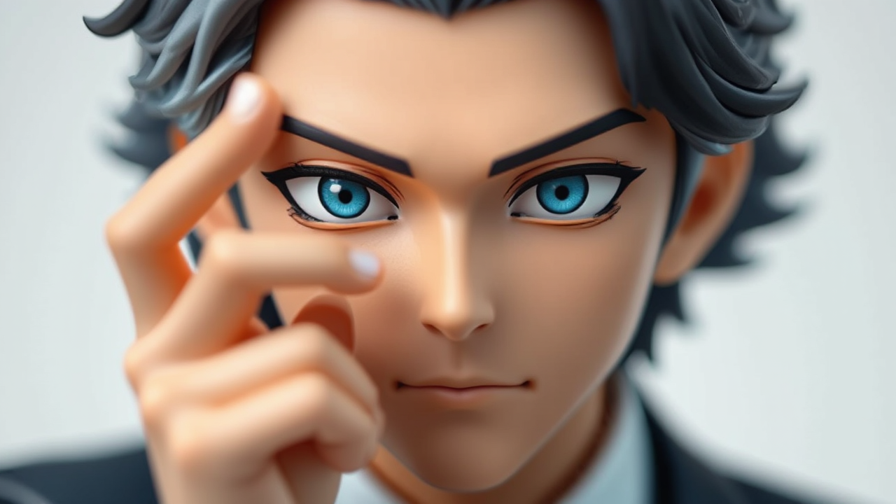 A figurine of Morgan