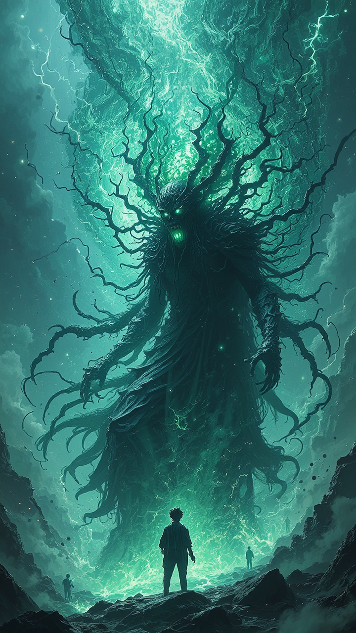 Yog-Sothoth ripping souls into