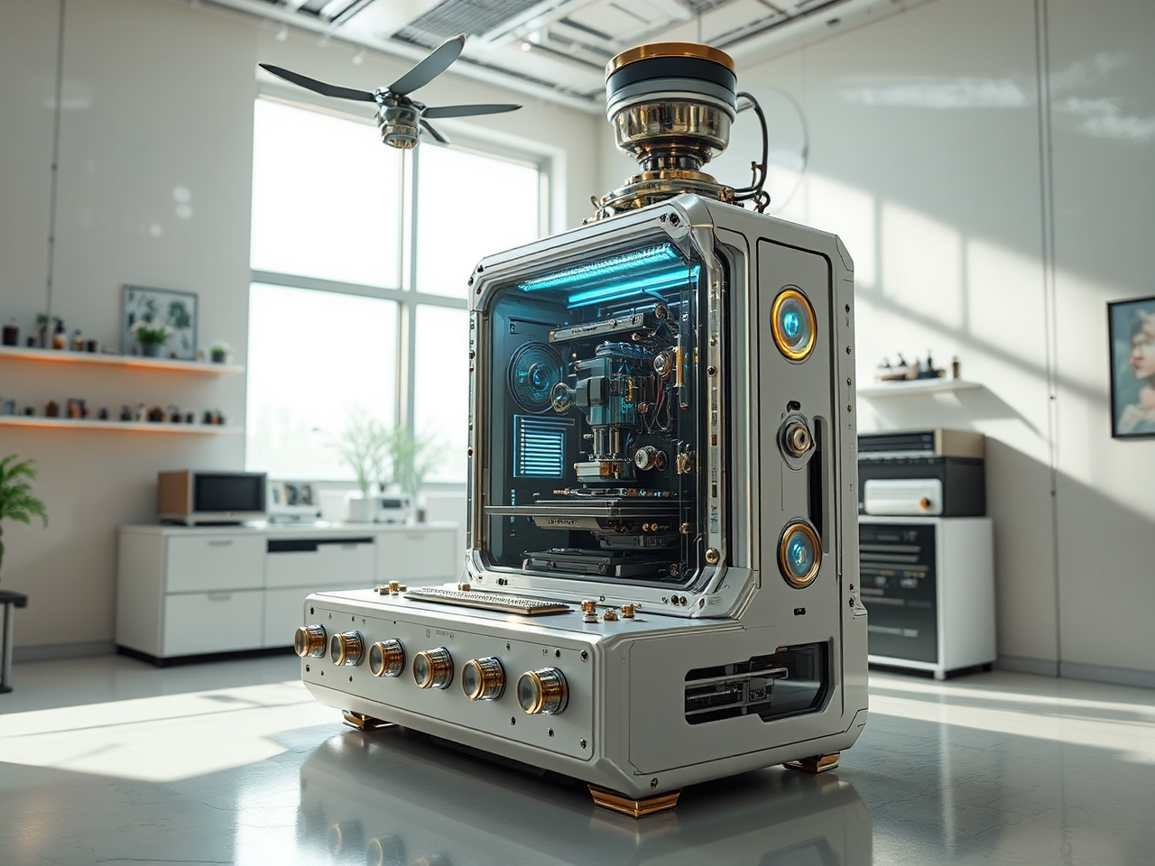 Elegant computer case with