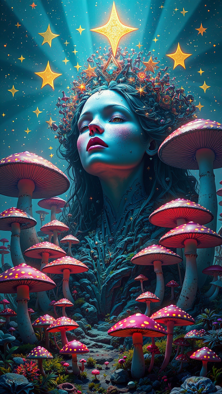 Goddess of dreams among