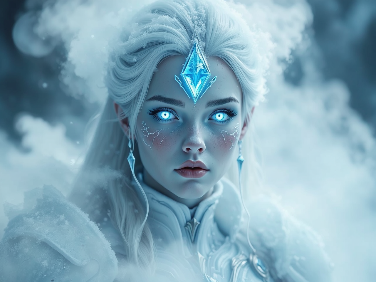 Ice Goddess in Frosty