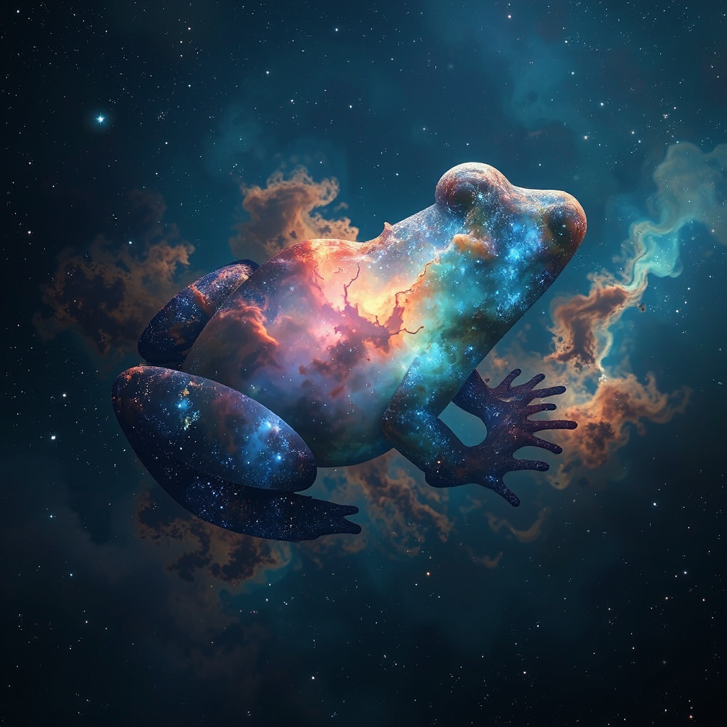 A nebula shaped like