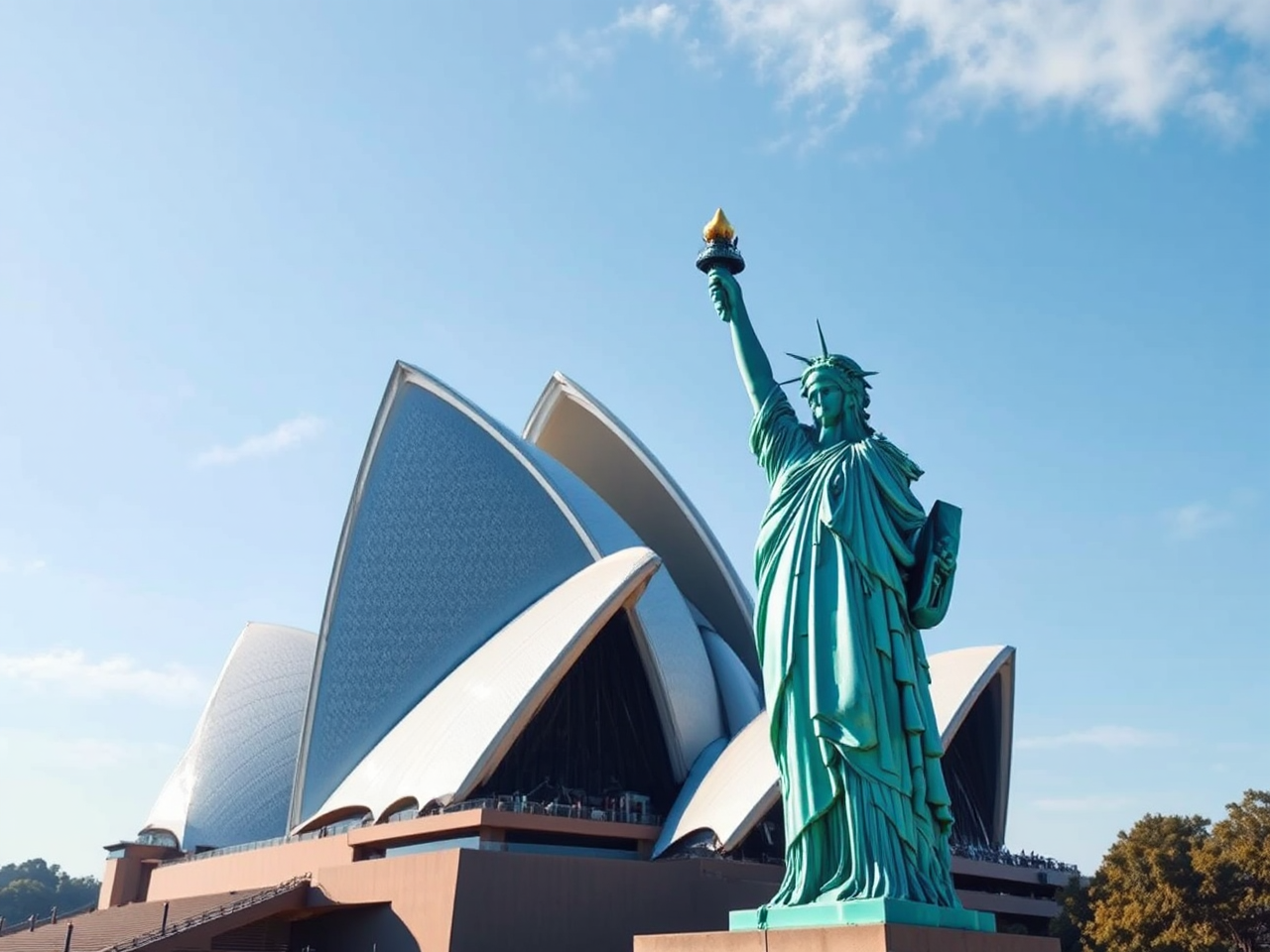 Sydney Opera House next