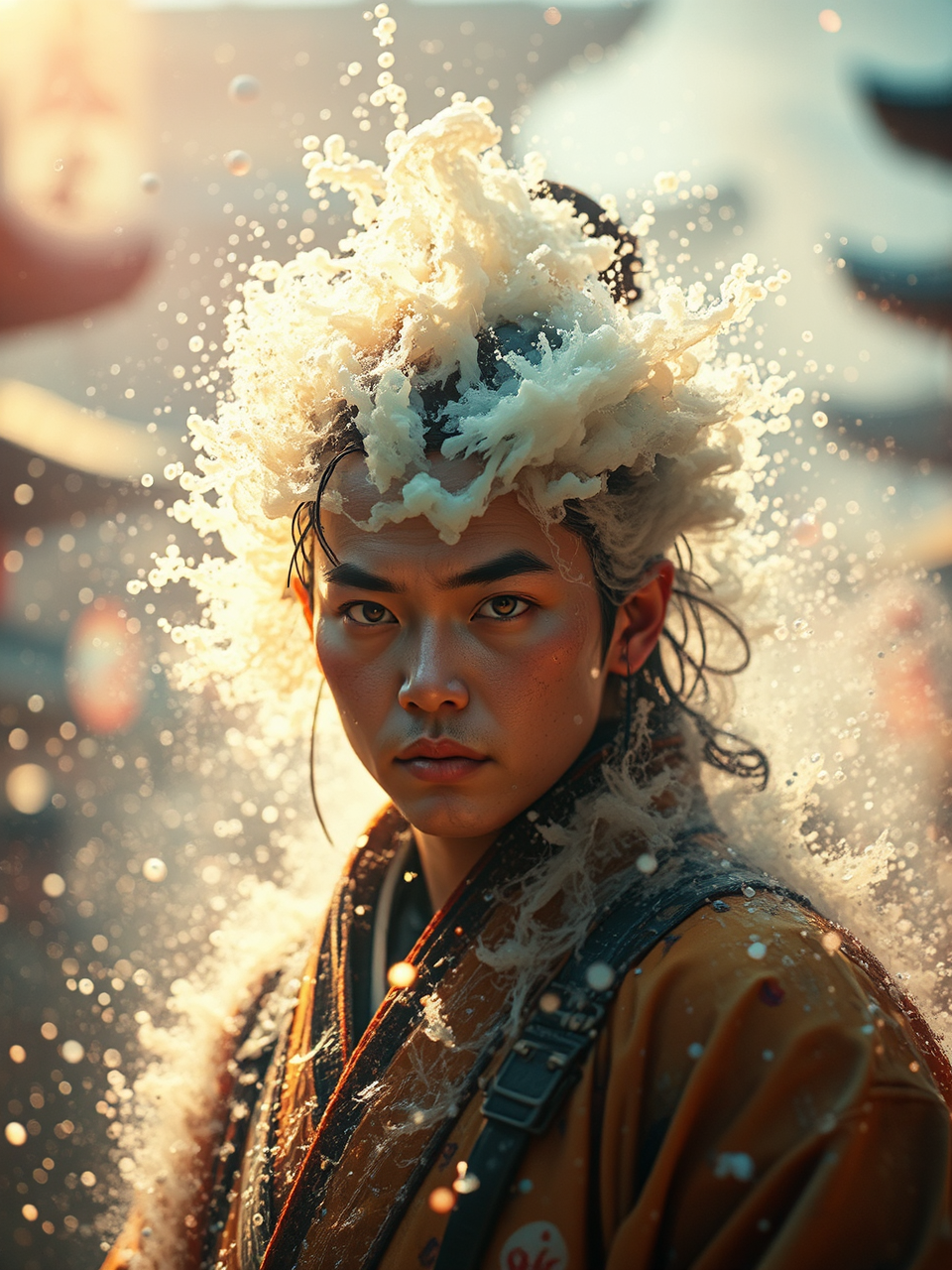 Ghostbusters in feudal steam